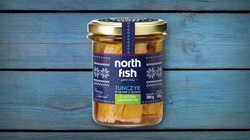 Tuńczyk w Oliwie z Oliwek z Liściem Laurowym