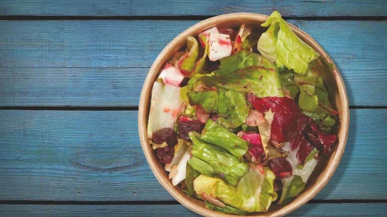 Mix sałat z suszonymi pomidorami (85g) - miseczka