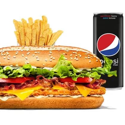 Bacon&Cheese Chicken Royale Set