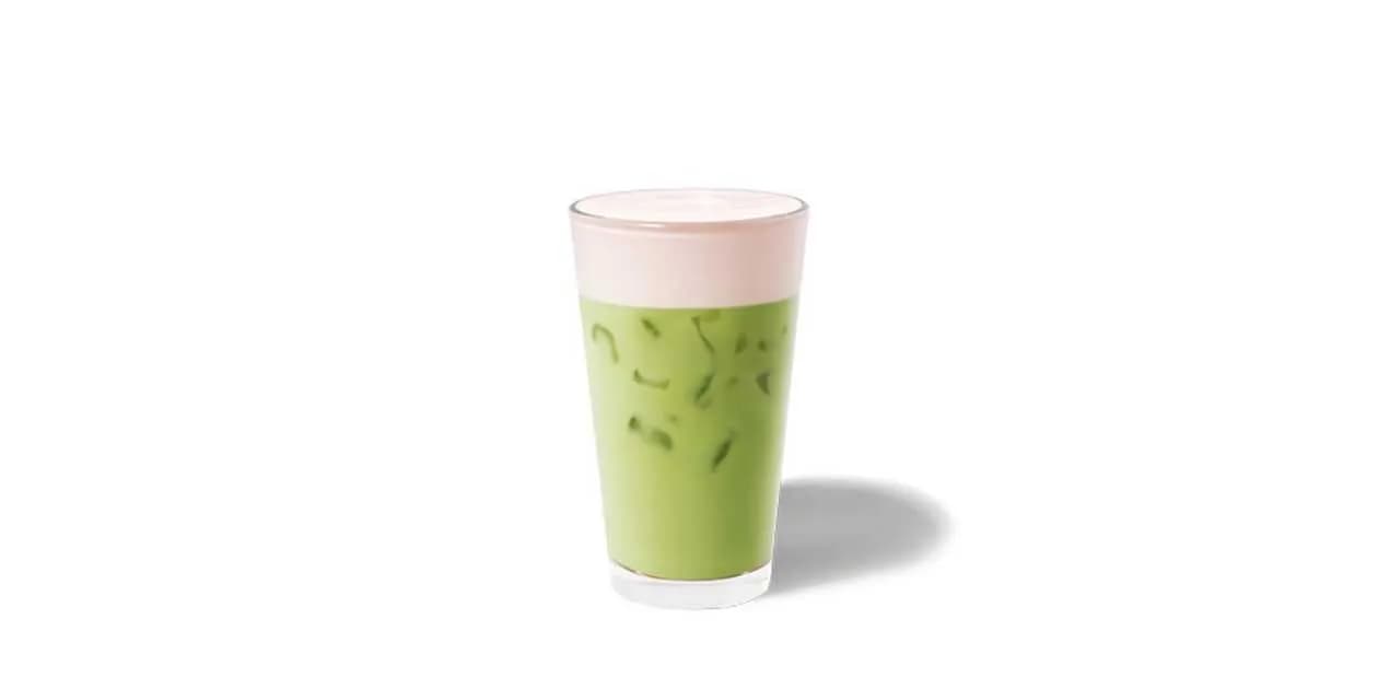 Iced Strawberry Matcha Latte