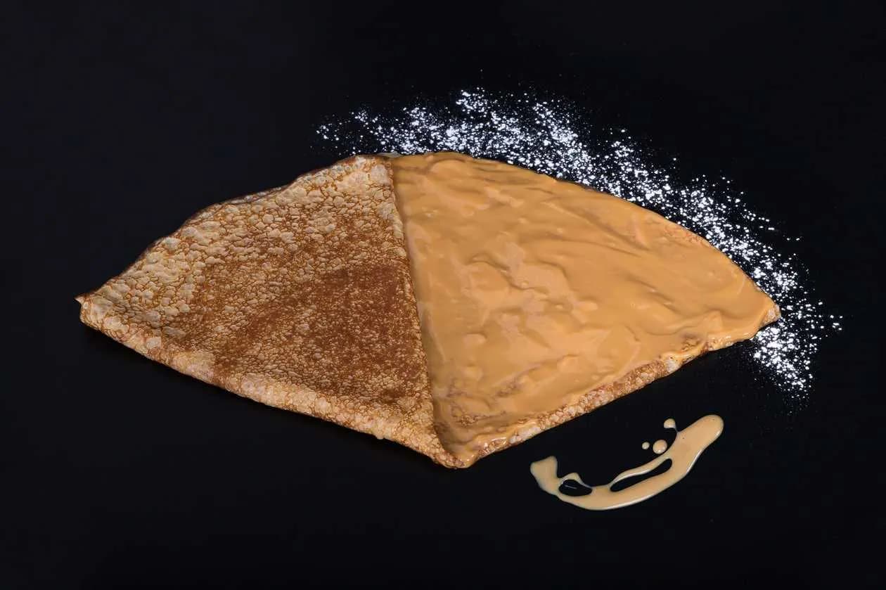 Crepe with Salted Caramel