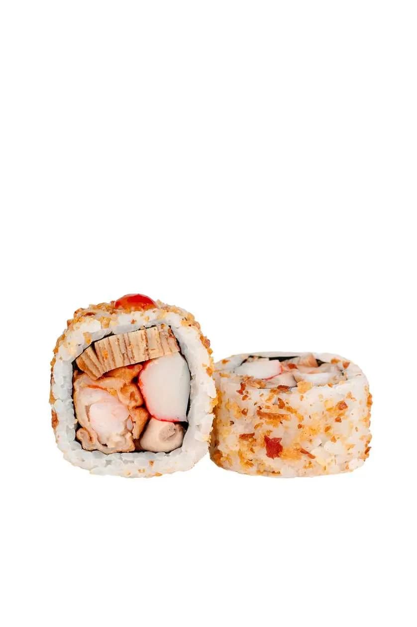 Rolka z krewetką w tempurze i shiitake