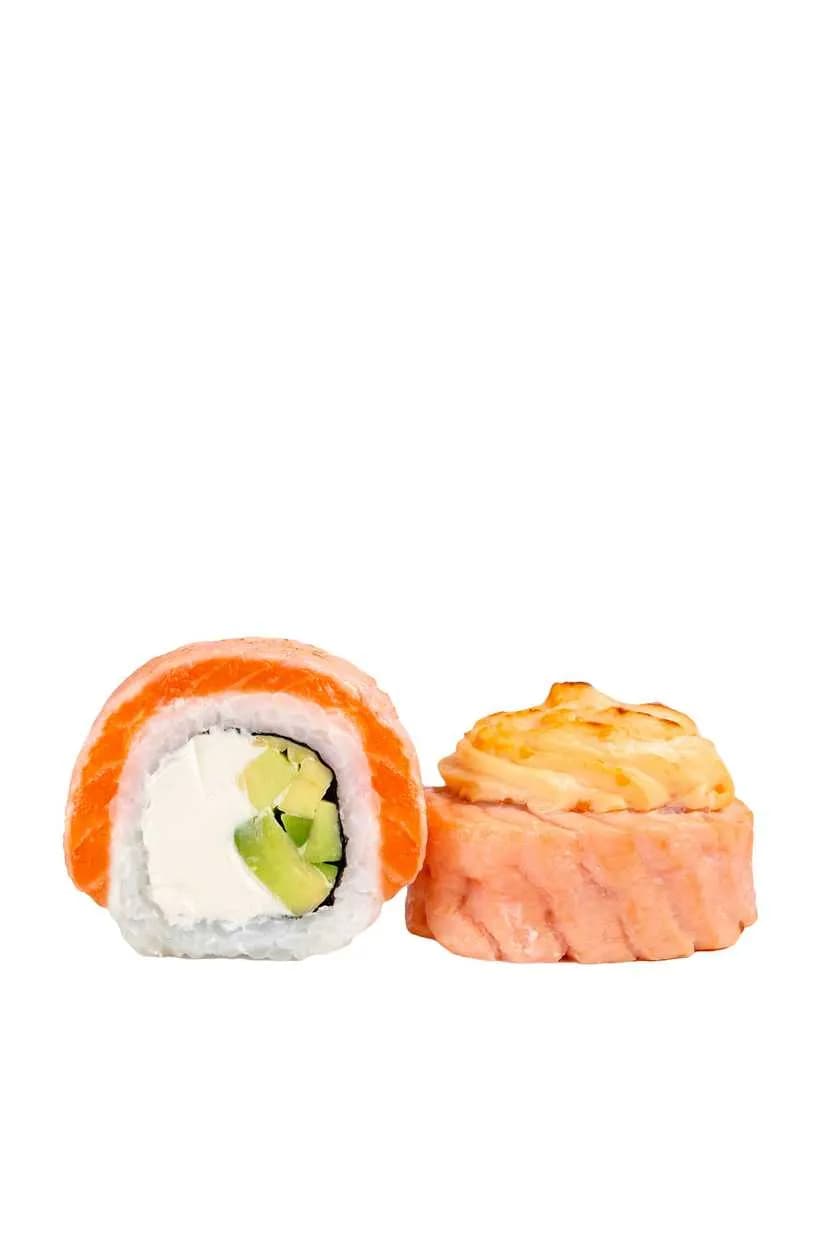 Zapiekana Filadelfia z kremową czapką