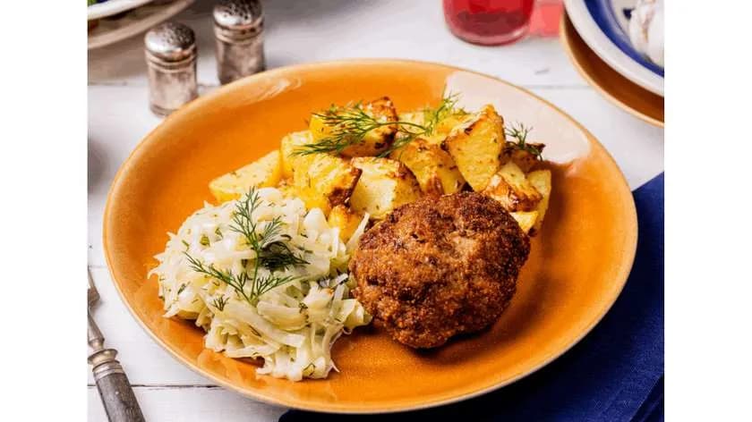 Kotlet mielony + zupa