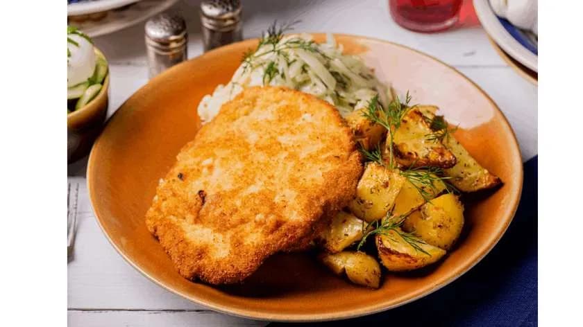 Kotlet schabowy + zupa