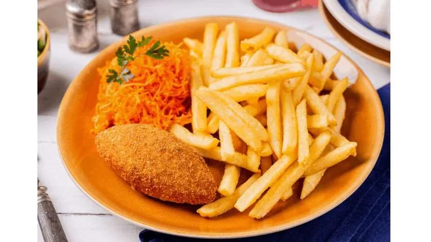 Kotlet de'volaille + zupa