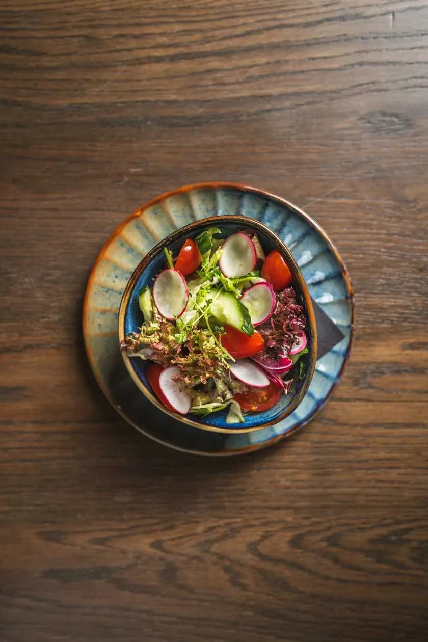 Fresh Mixed Sald, Citrus Dressing