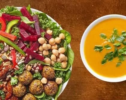 Sałatka Wege Miska + Zupa