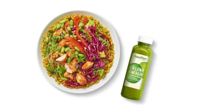 Bowl Kurczak Chilli + Sok