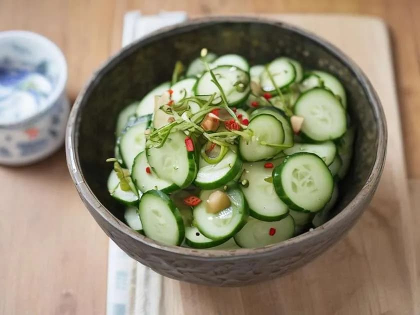 Spicy Cucumber Salad