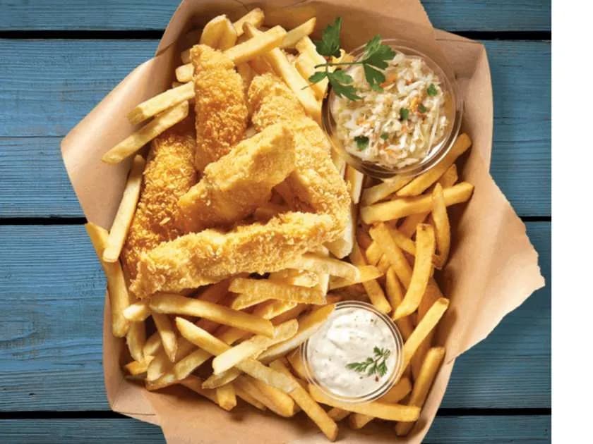 Fish&Chips z filecikami z dorsza