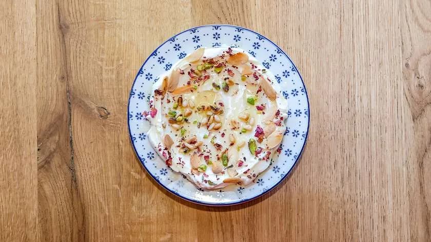 Creamy Sweet Labneh Cheese