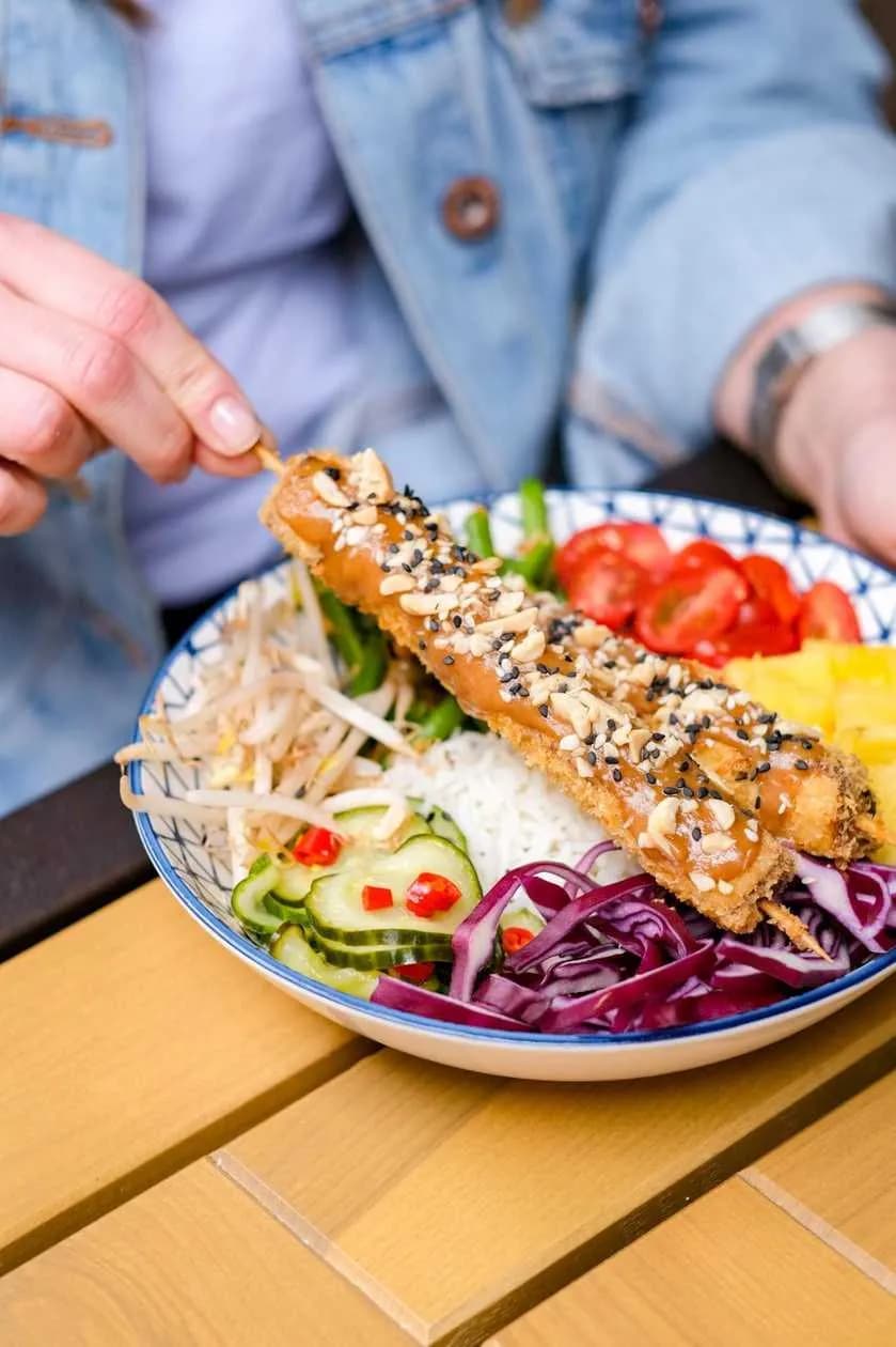 Satay Tofu Bowl