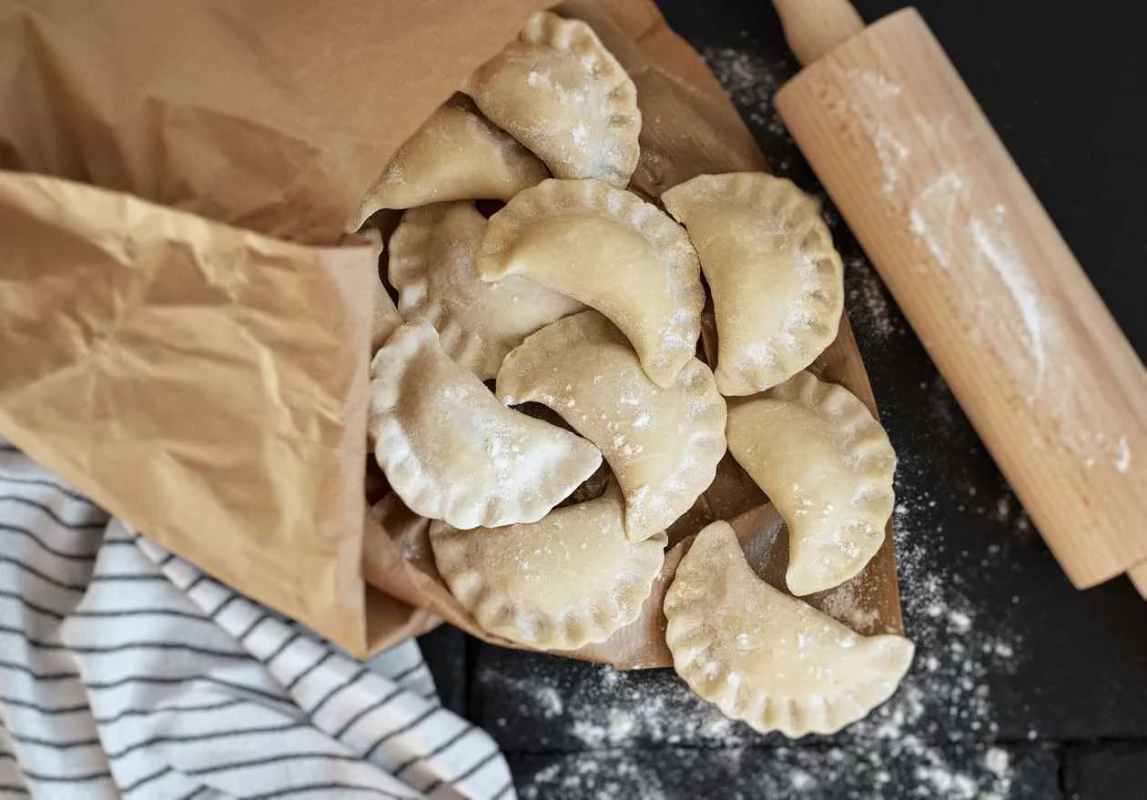Frozen Traditional Pierogies with Beef - 1 kg