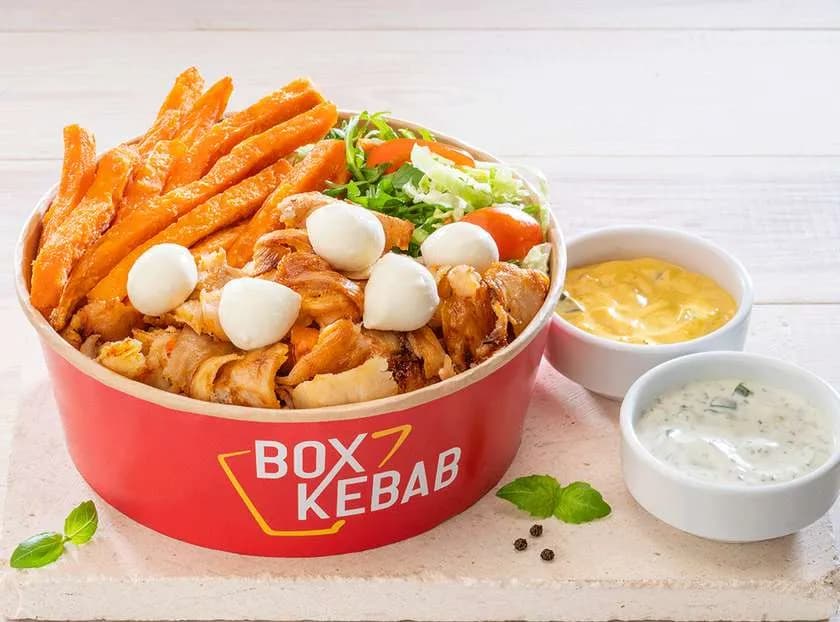 Box Kebab Mozzarella Standard