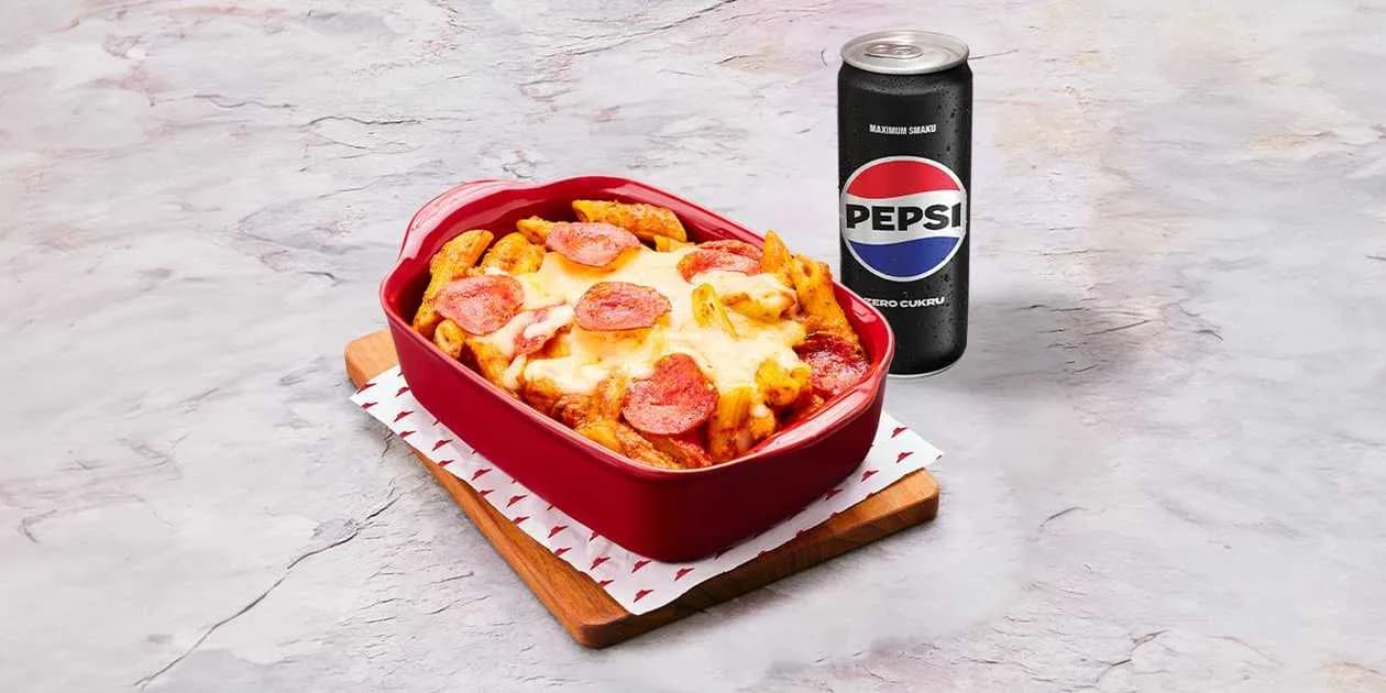 ZAPIEKARON PEPPERONI W ZESTAWIE