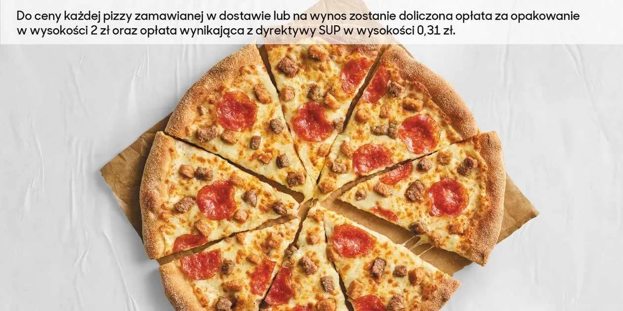 PIZZA MIĘSNA Duza