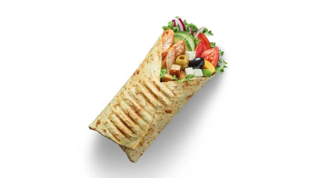 Greek Chicken Wrap
