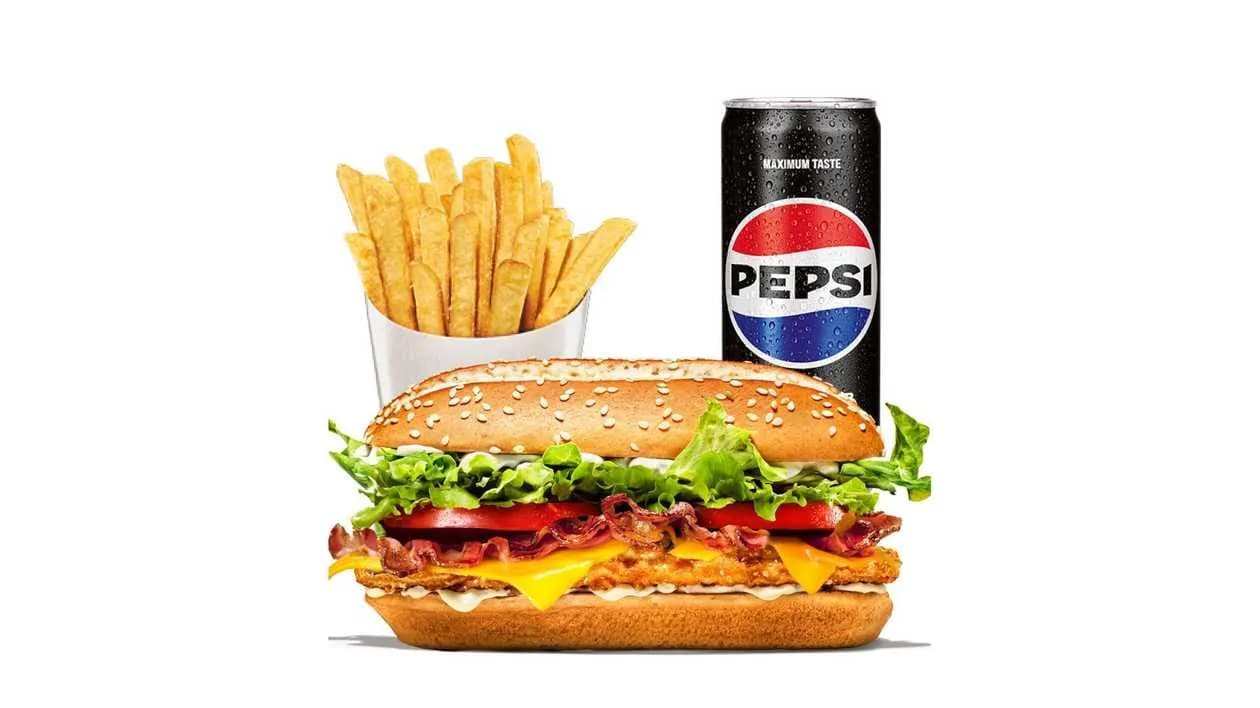 Bacon&Cheese Chicken Royale Meal