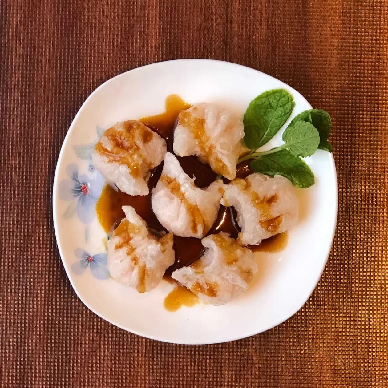 Pierogi z ciasta z tapioki (6 szt) z Warzywa