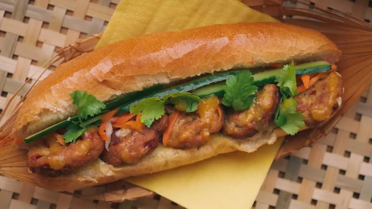 Bánh Mì with Vegan Tofu Cutlet