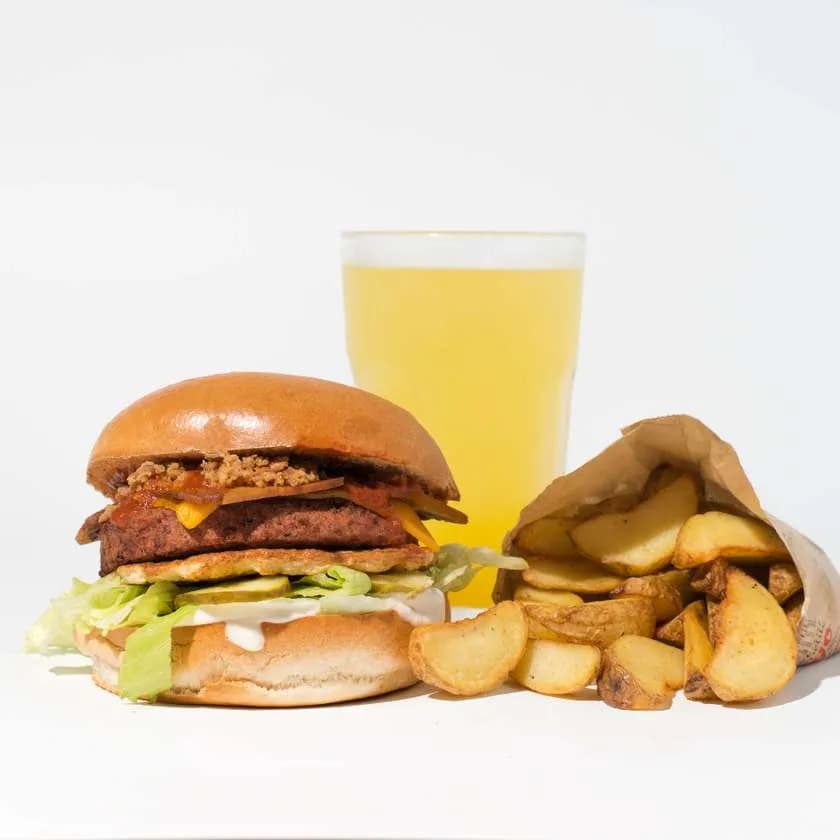 Zestaw Burger Vegan Drwal