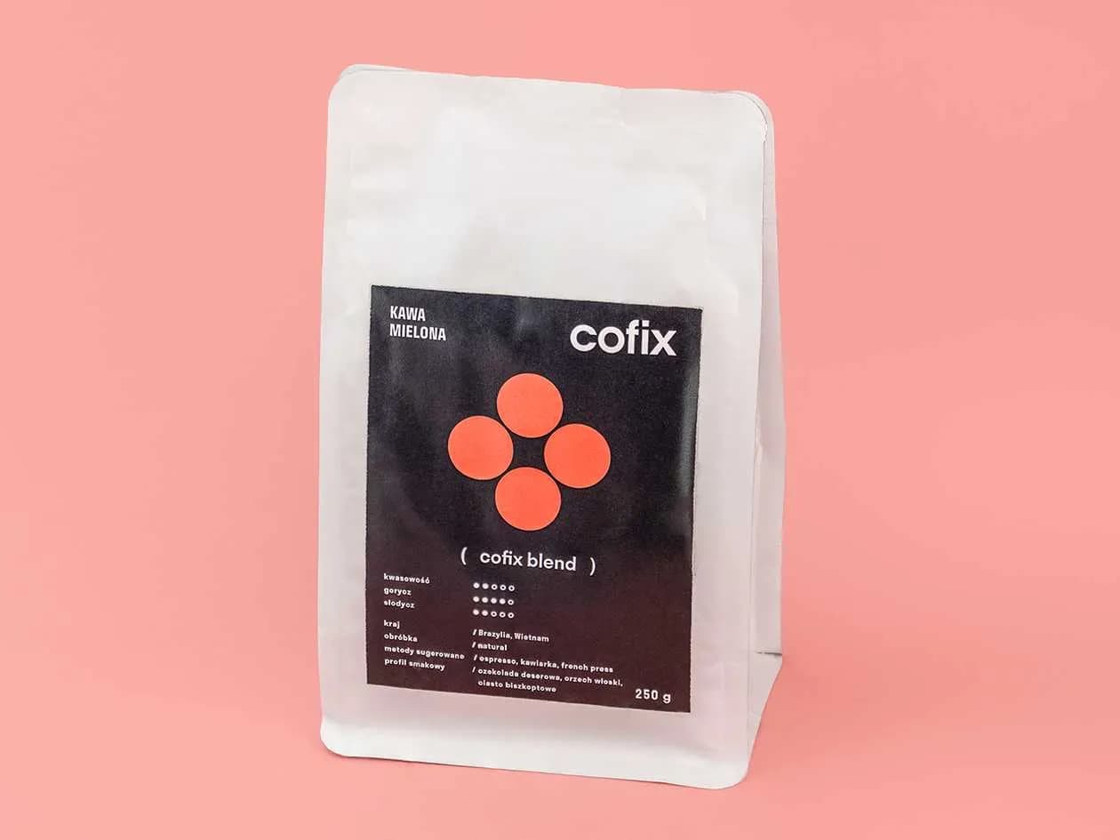 Kawa Cofix mielona 250g
