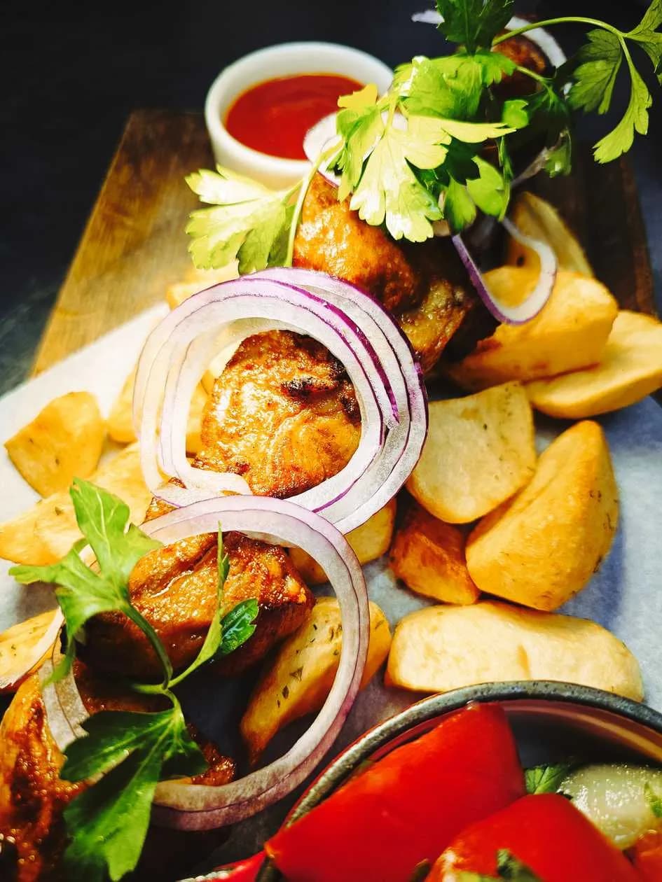 Shashlik of Pork Neck