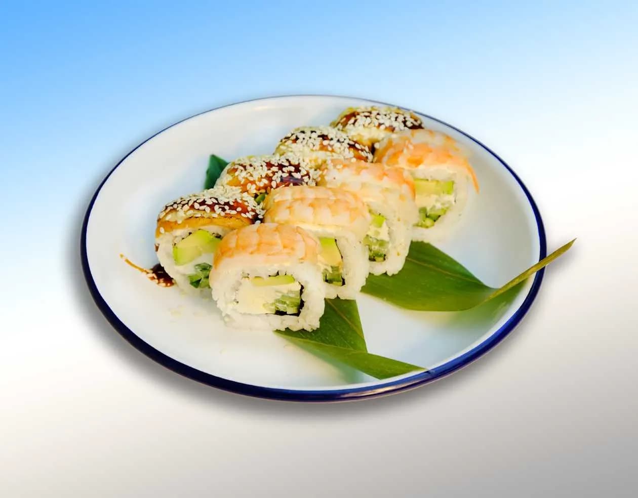 Shrimp and Eel Mix Philadelphia