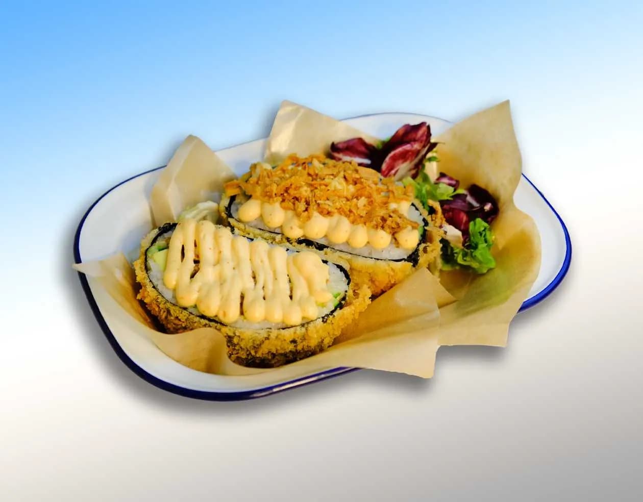 Sushiburger Tatar tuńczyk