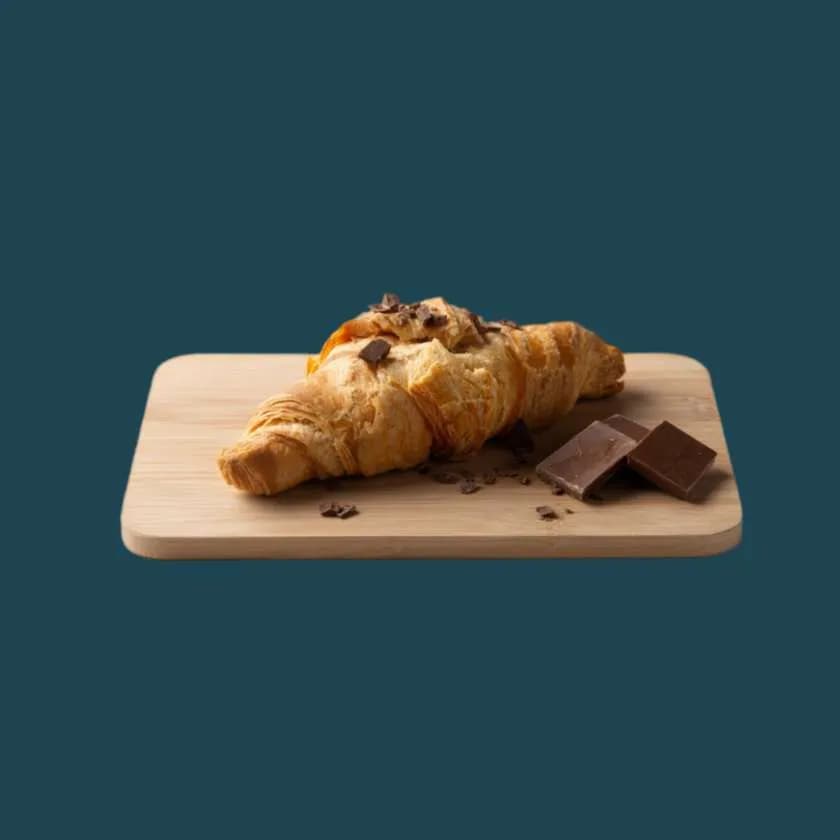 Croissant z czekoladą