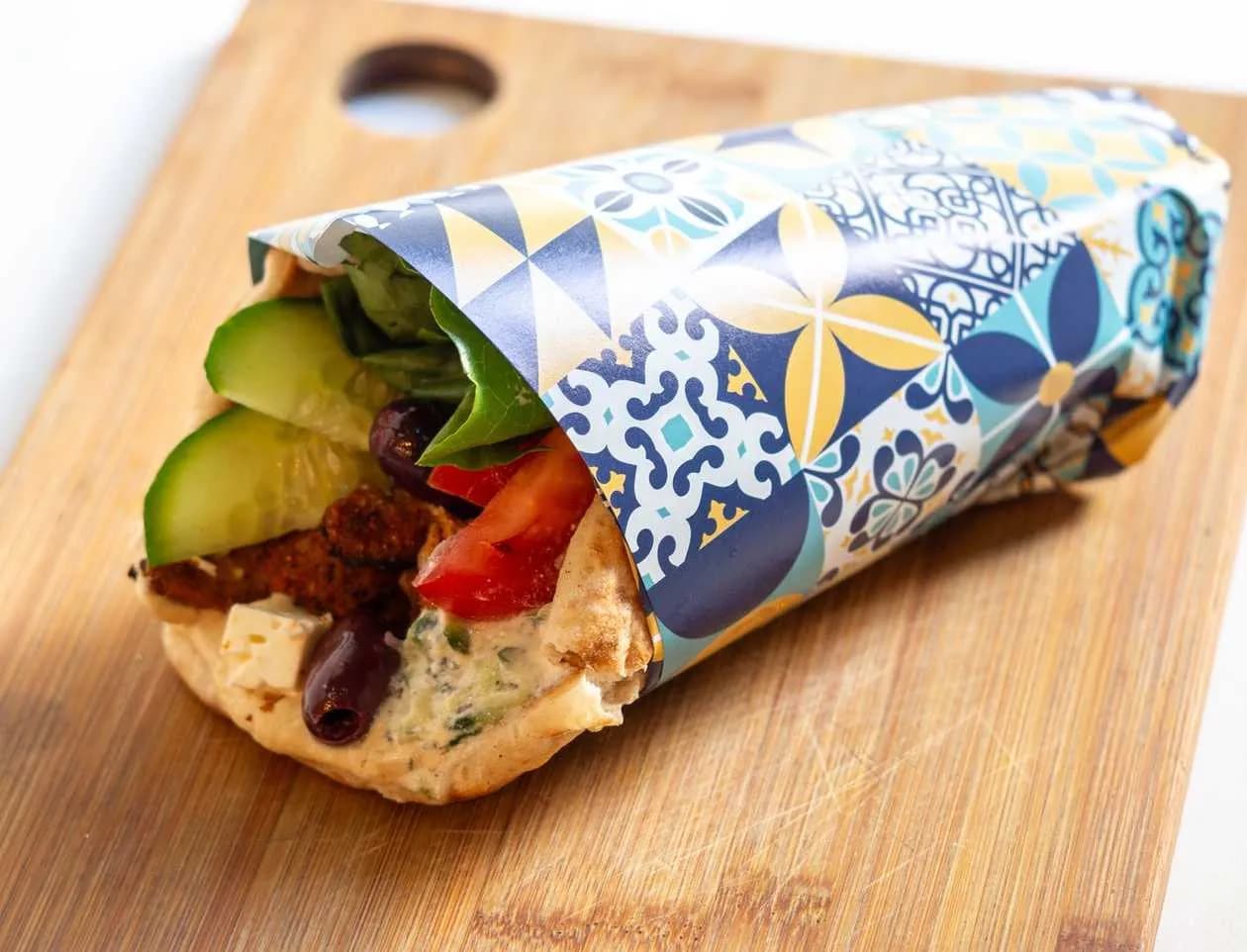 Pita z Gyrosem i Serem Solankowym