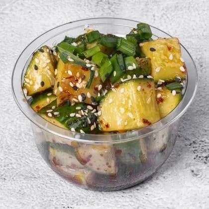 Smashed Cucumber Salad