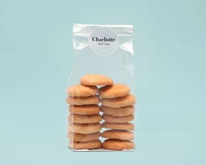 Kruche ciasteczka lawendowe