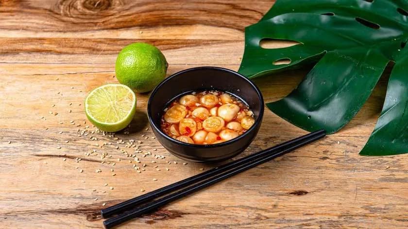 Oberżynki piklowane w słodkim chili