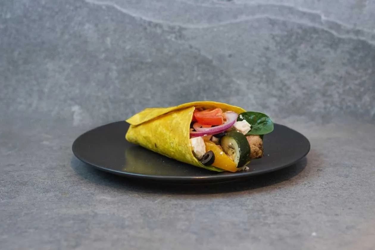 Tortilla z Qurczakiem Roślinnym