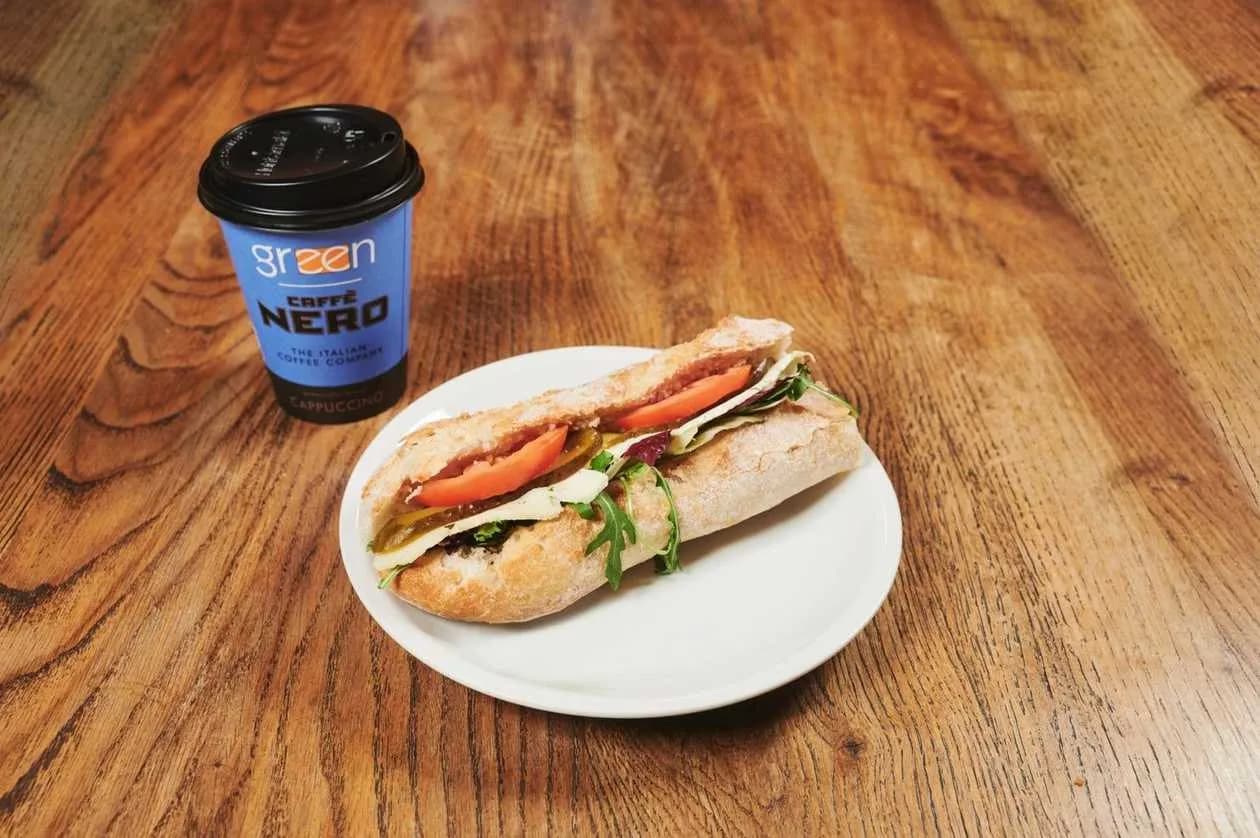 Bagietka Firmowa + Americana Średnia