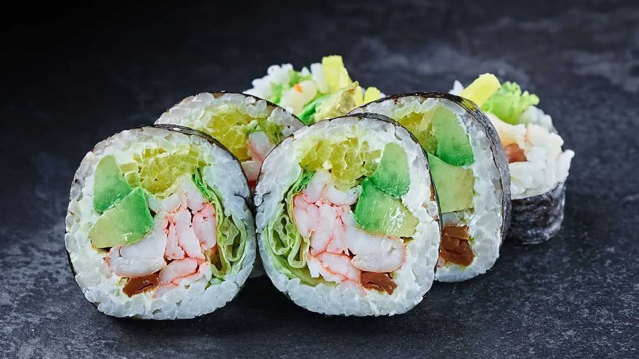 Boiled Shrimp - futomaki