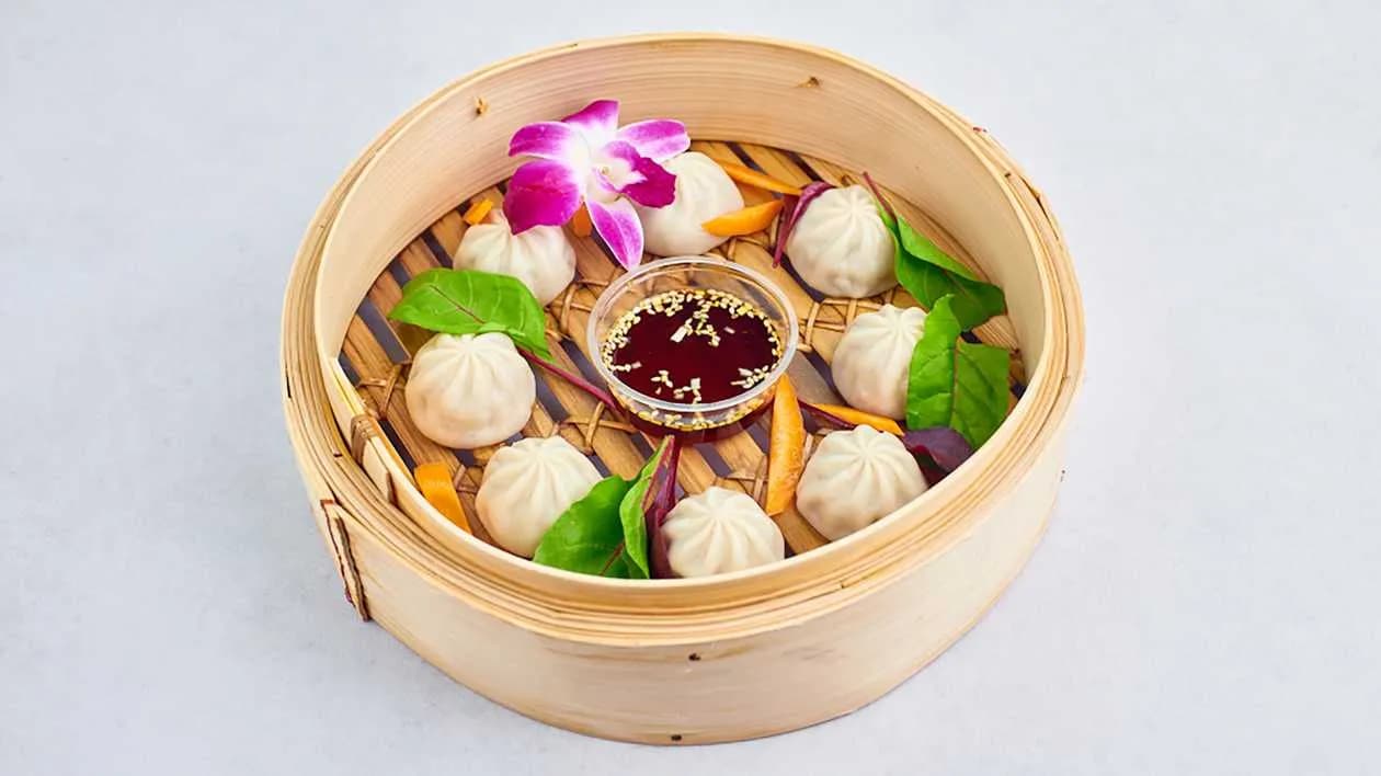 Pierożki Xiao Long Baozi Wieprzowina Kolendra (10sztuk)