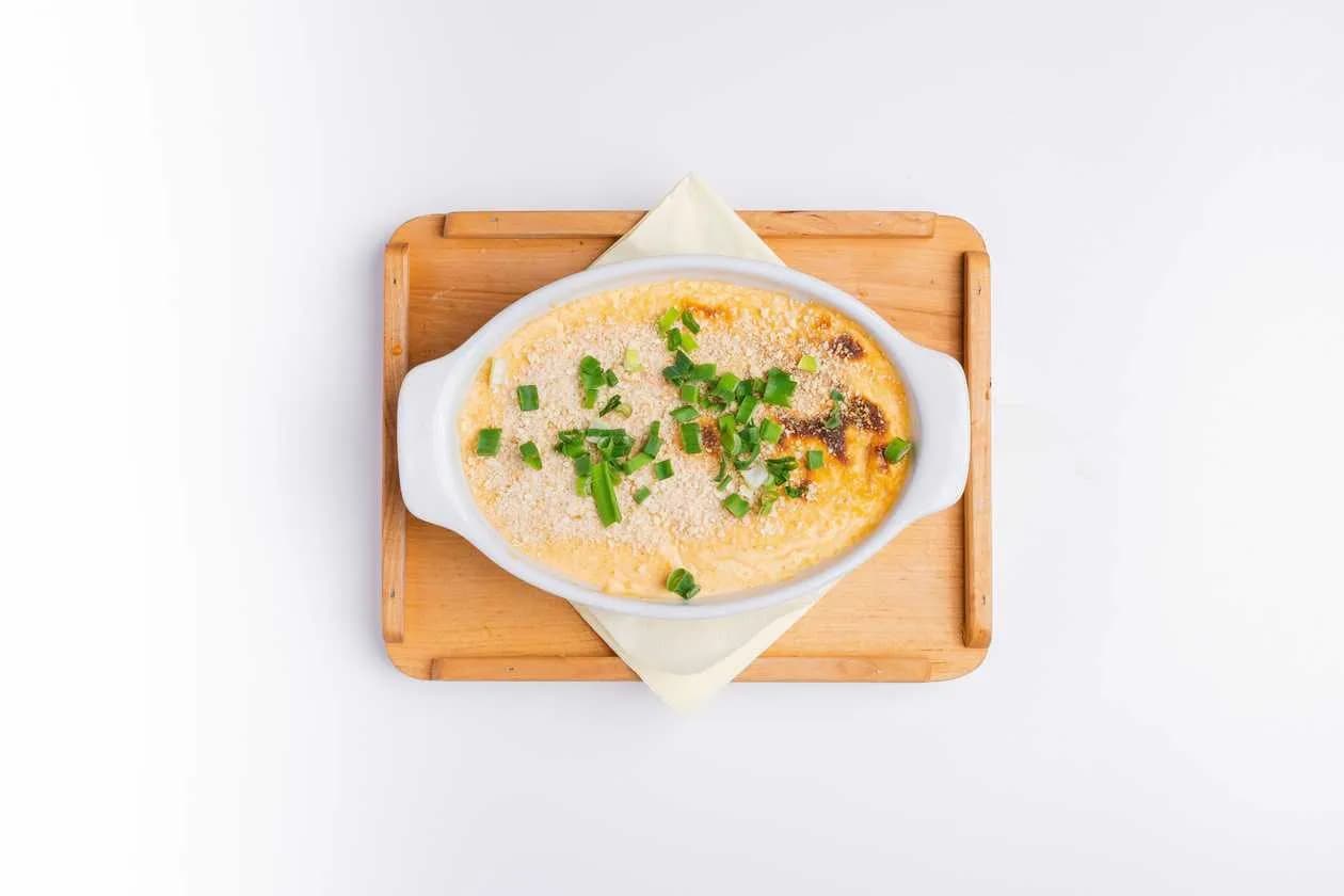 Crepe Baked with Cheese - with Jerked Beef