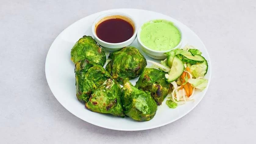 Chicken hariyali tikka