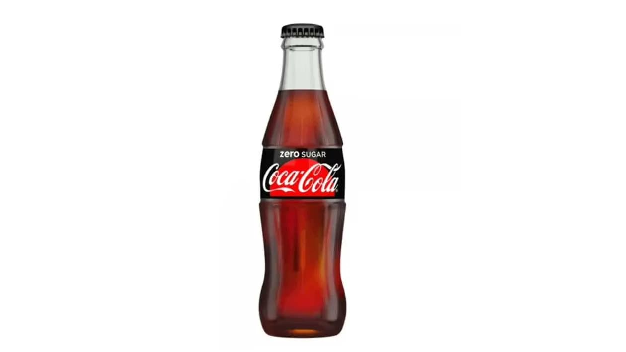 Coca Cola ZERO w szklanej butelce 250 ml