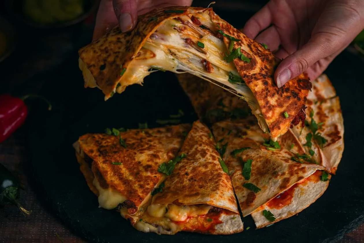 Quesadilla Nachos BBQ