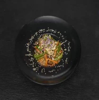 Rice Noodles with Tofu