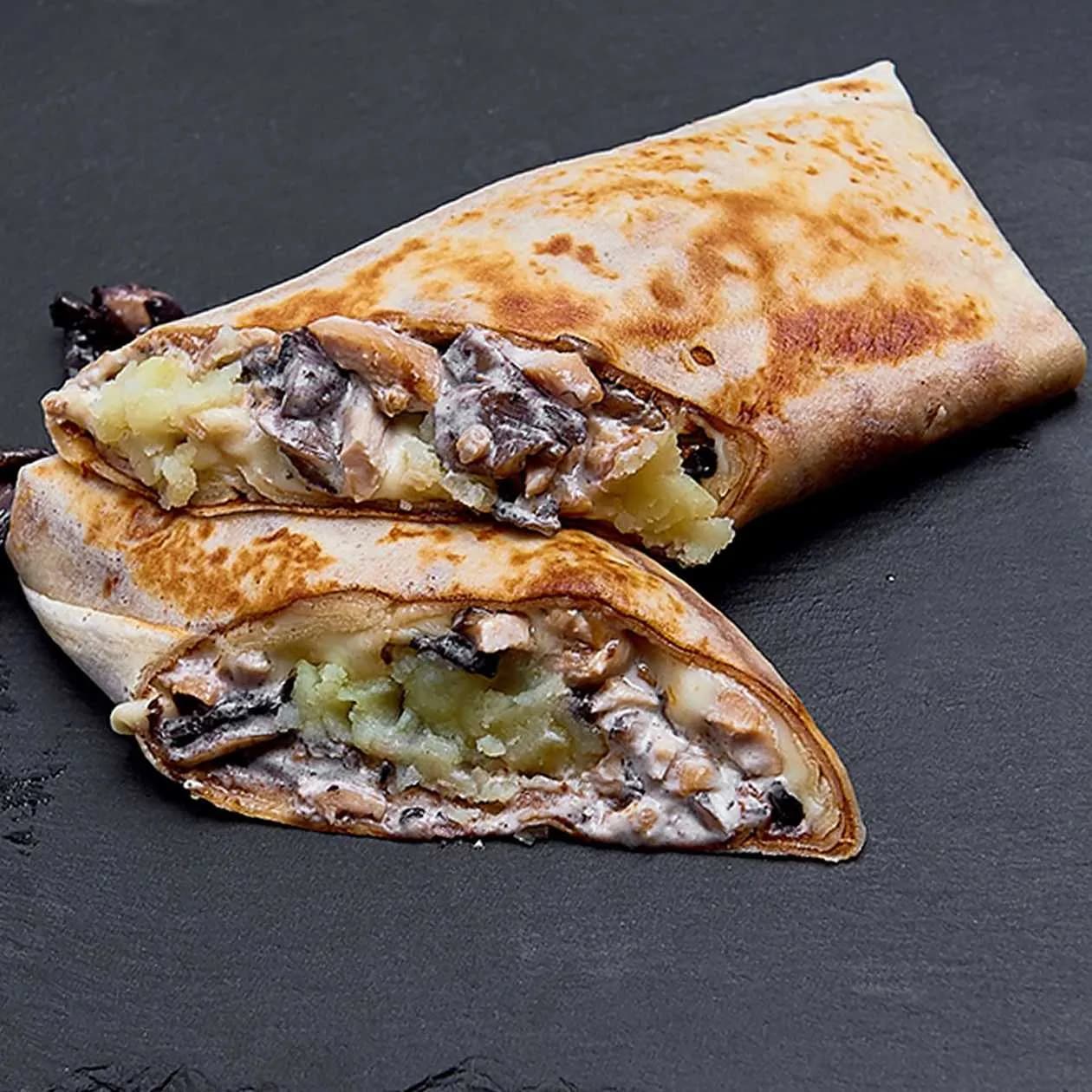 Hearty Pancake with Chicken