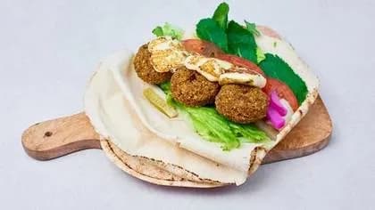 Falafel with Halloumi Cheese (vegetarian)