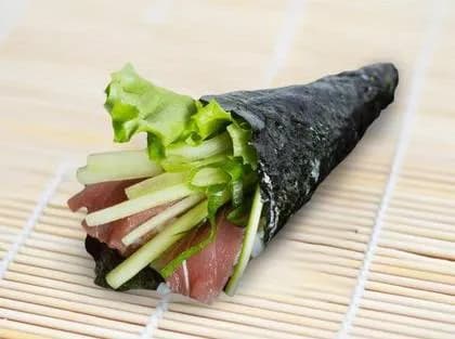 Temaki with Tuna