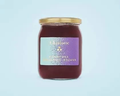 Konfitura Charlotte malinowo-różana duża
