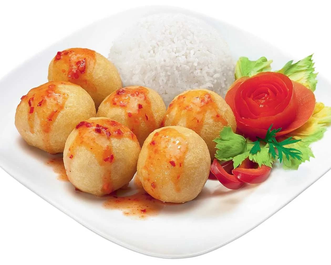 24 Chicken in Coconut Dough