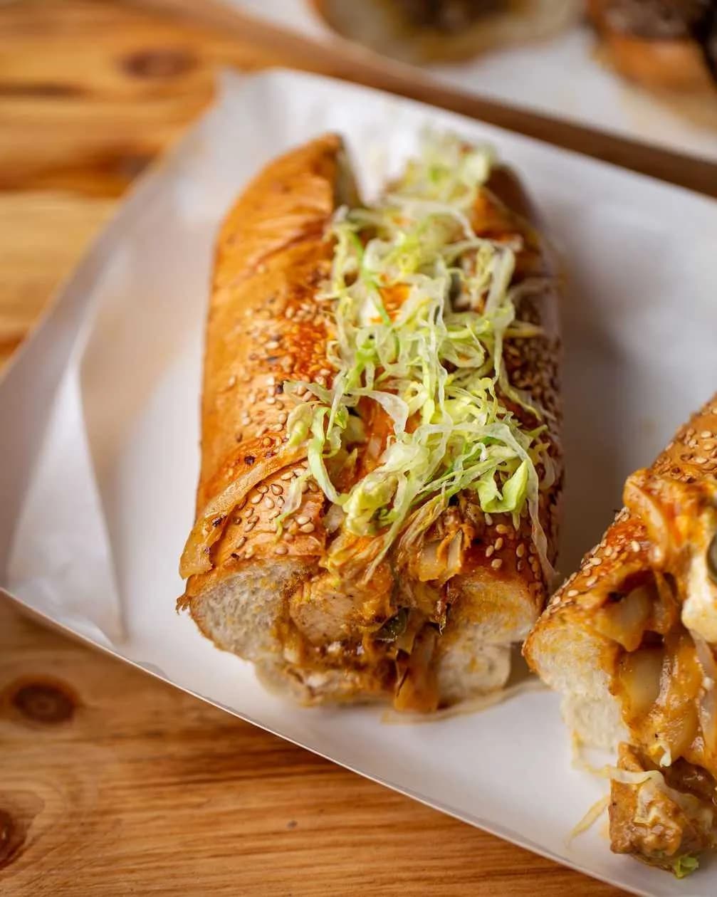 BBQ Chicken Cheesesteak